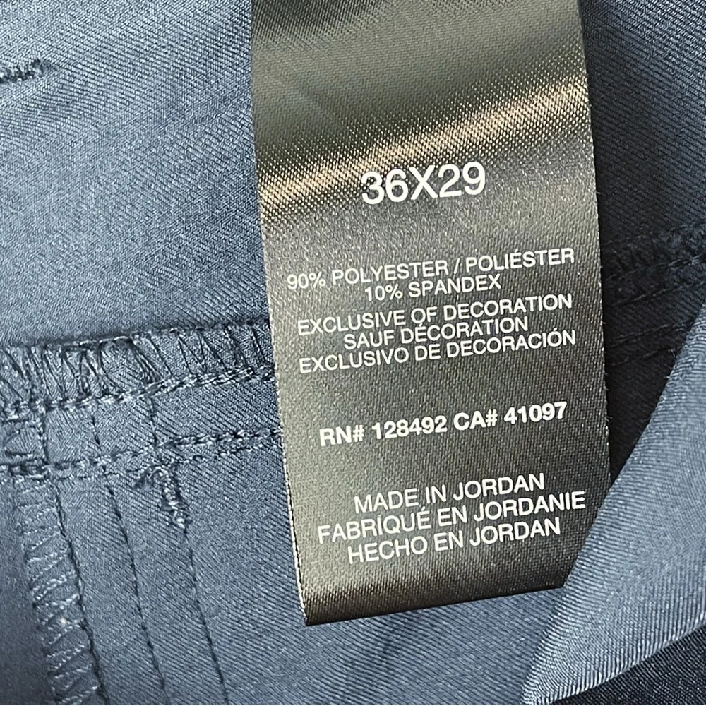 Greg Norman Collection Navy Golf Pants Modern Stretch Men's Size 36” Waist